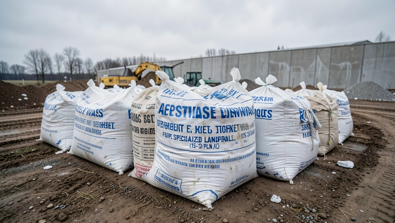 Cena utylizacji odpadów azbestowych