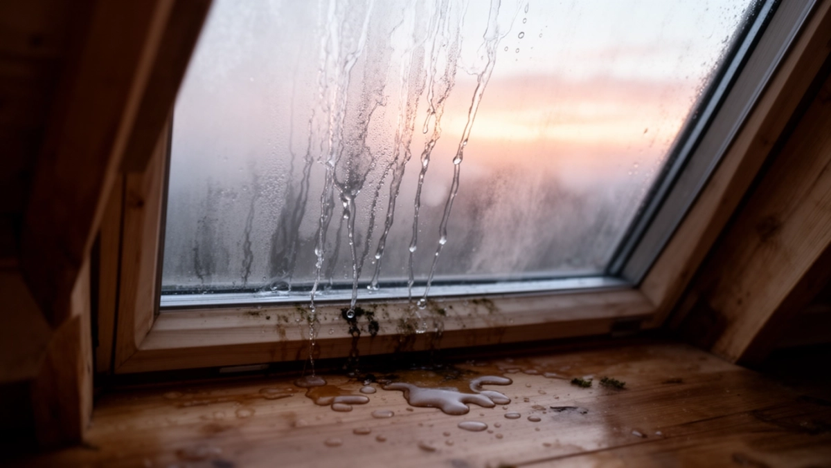 dlaczego okna dachowe się pocą