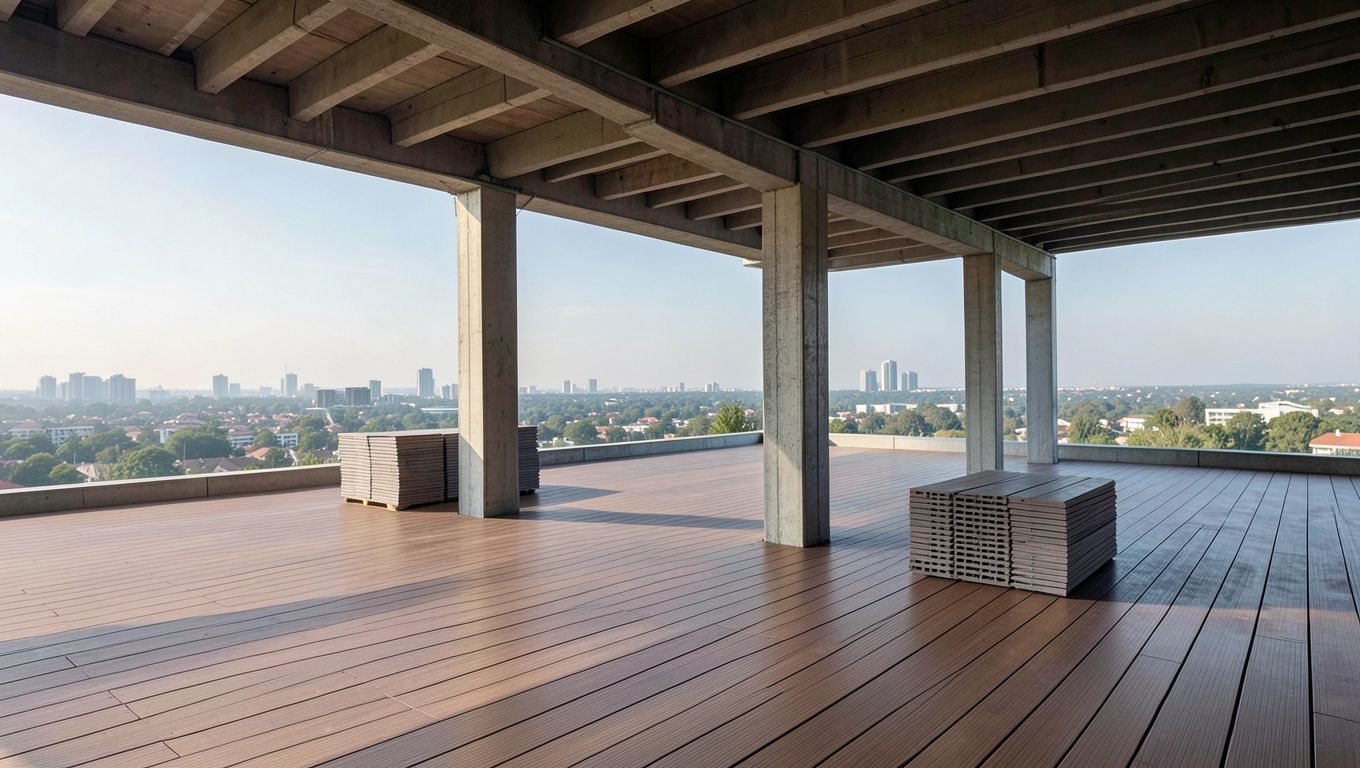 Dodatkowe koszty tarasu na płaskim dachu