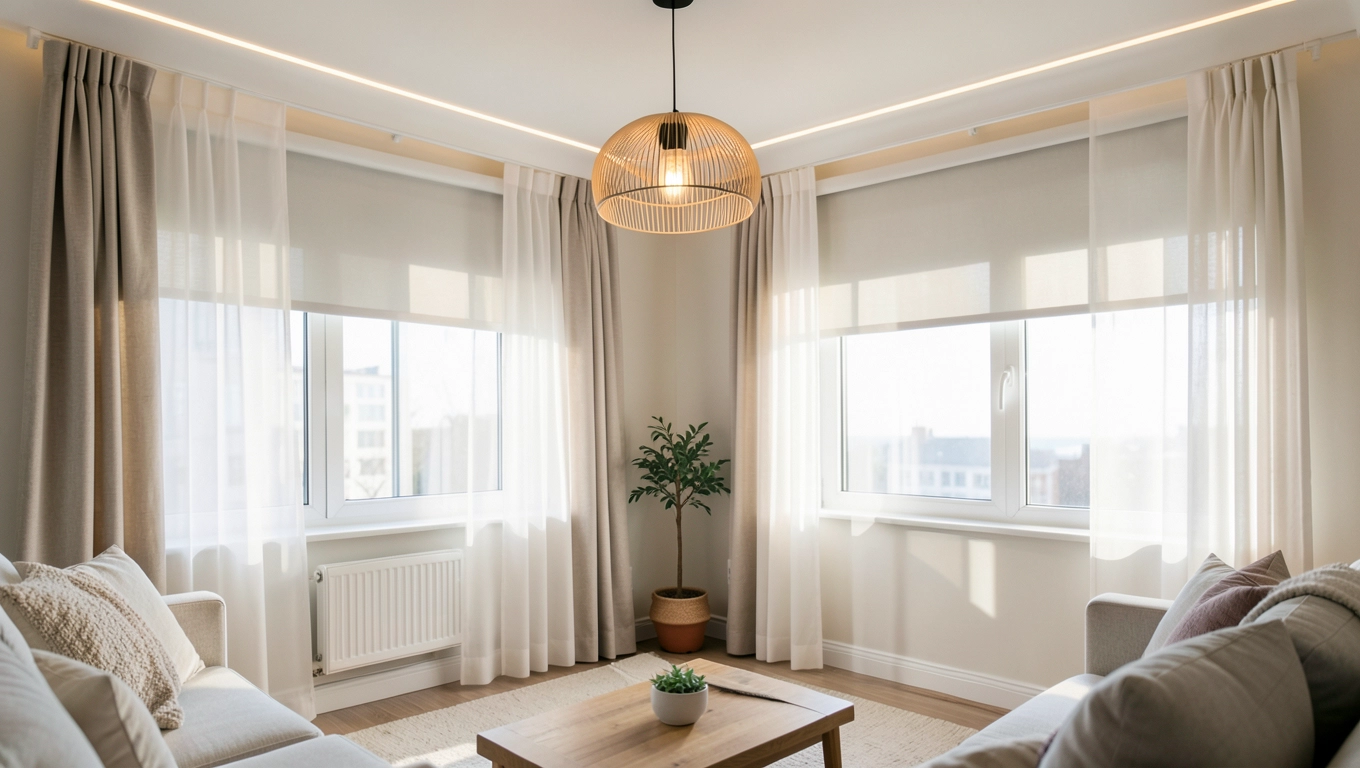 Dodatkowe oświetlenie i dekoracje okienne