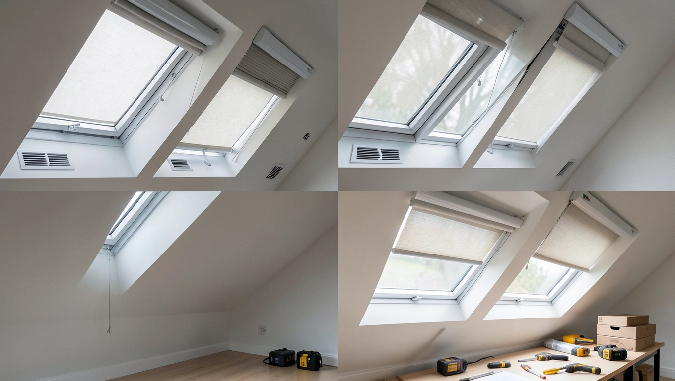 Dodatkowe wyposażenie okien dachowych - koszty z montażem