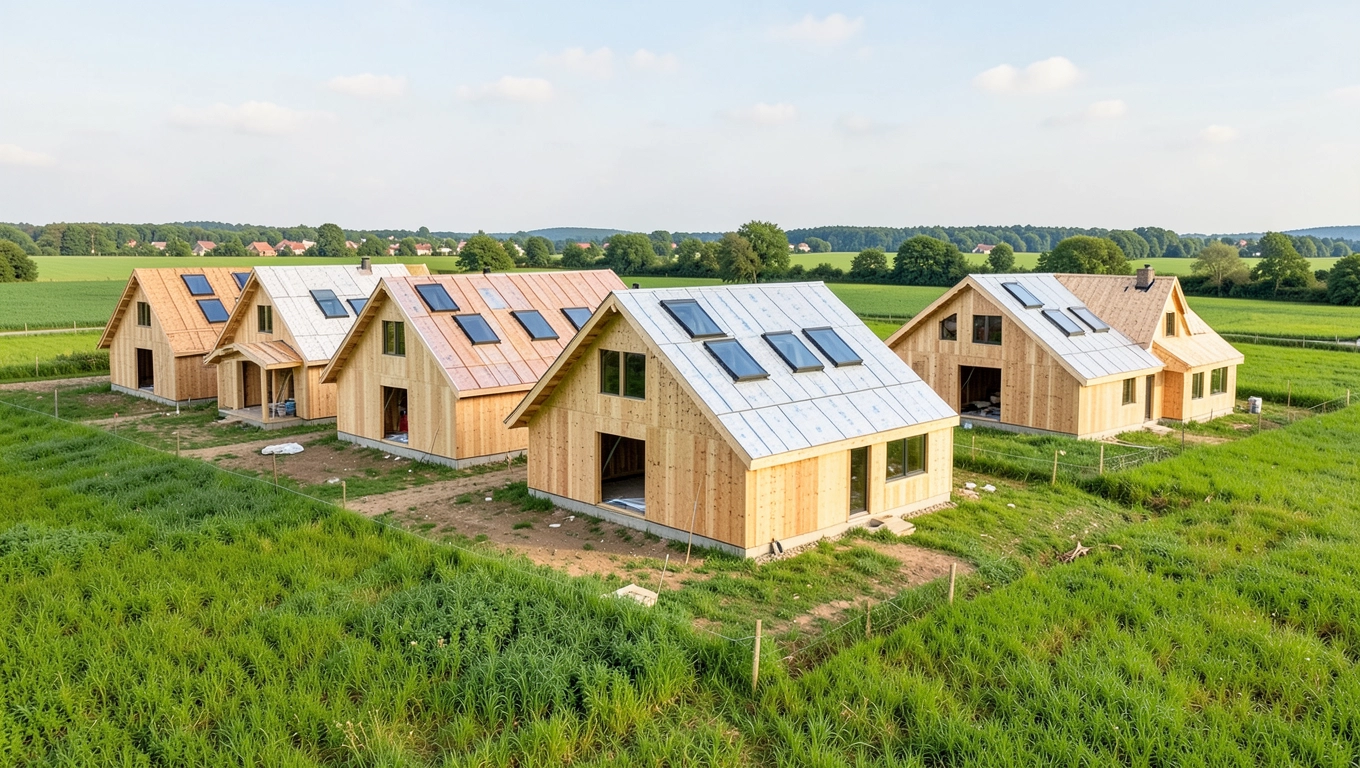 Domy prefabrykowane z dachem wielospadowym