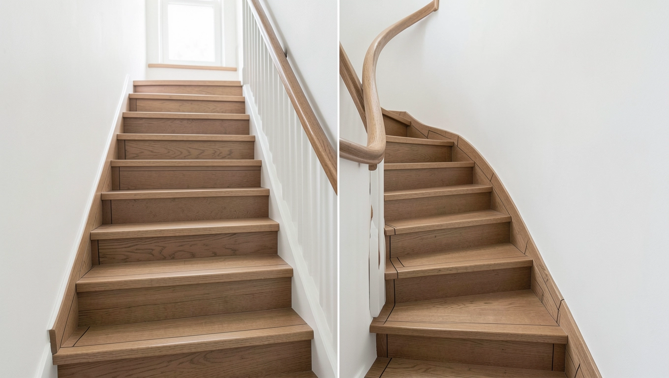 Dopasowanie nakładek do typu schodów