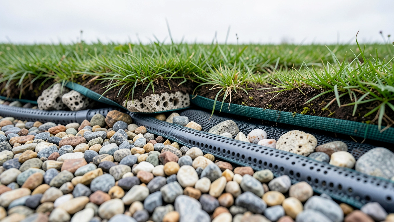 Drenaż i retencja wody w kruszywach