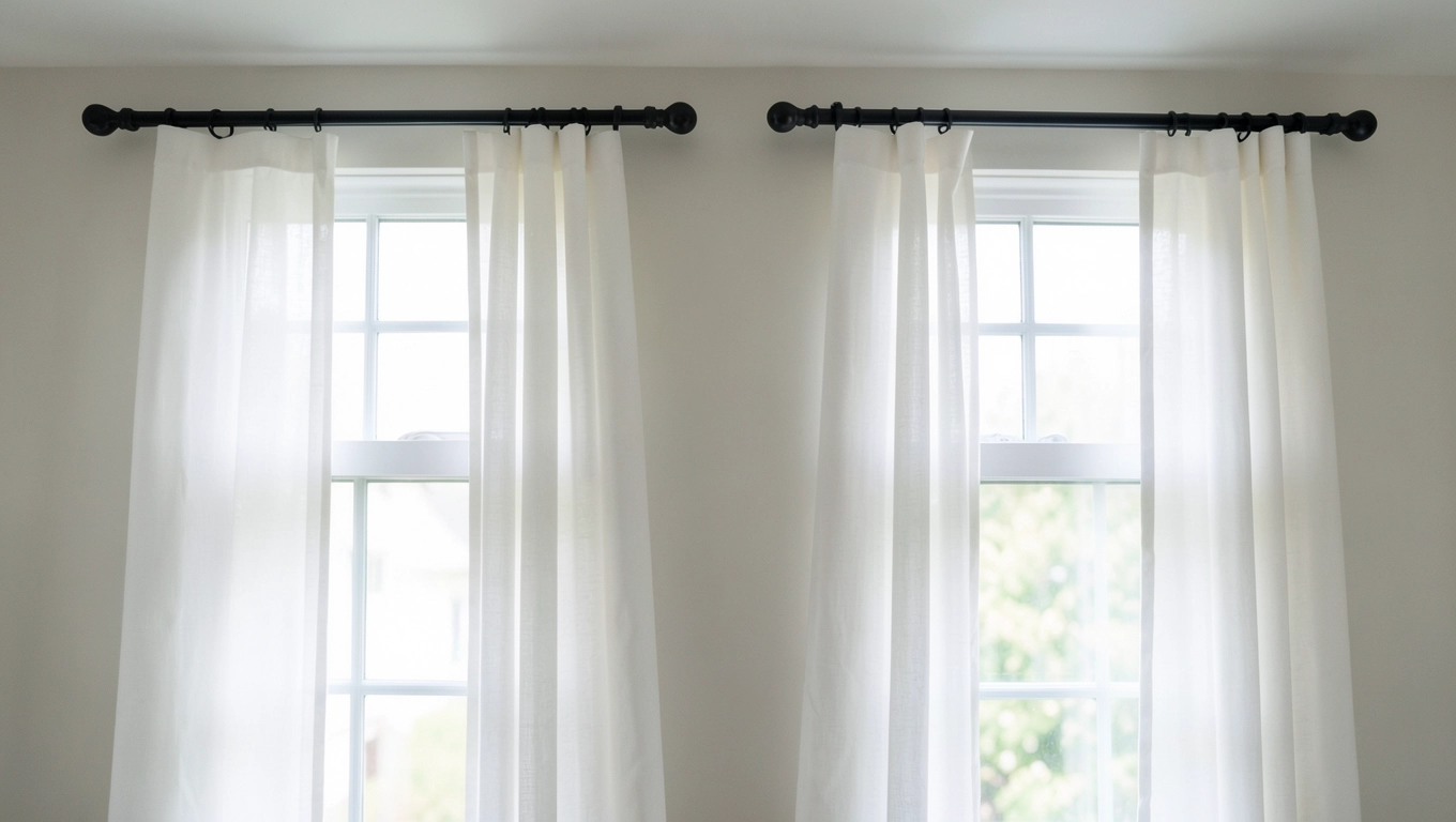 Dwa okna obok siebie jaki karnisz