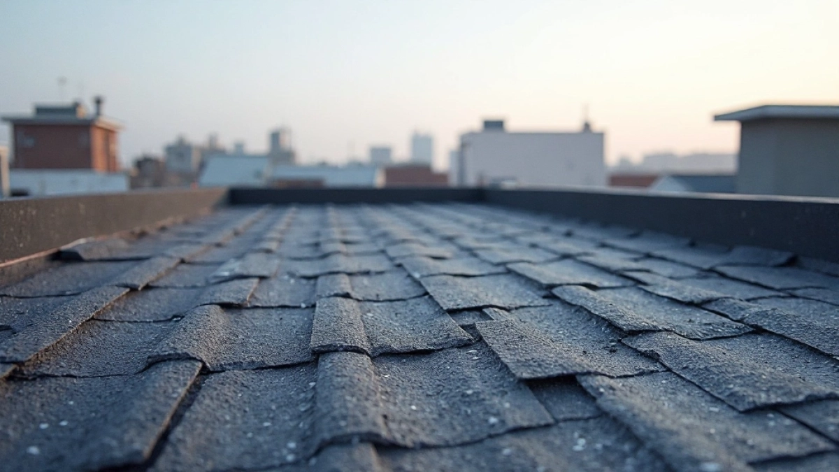 Gont na płaski dach