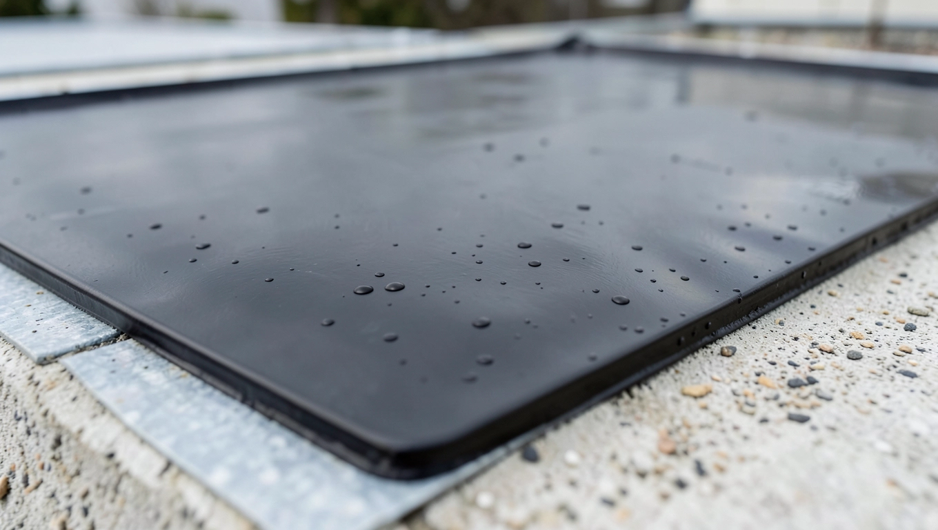 Hydroizolacja dachów płaskich gumą