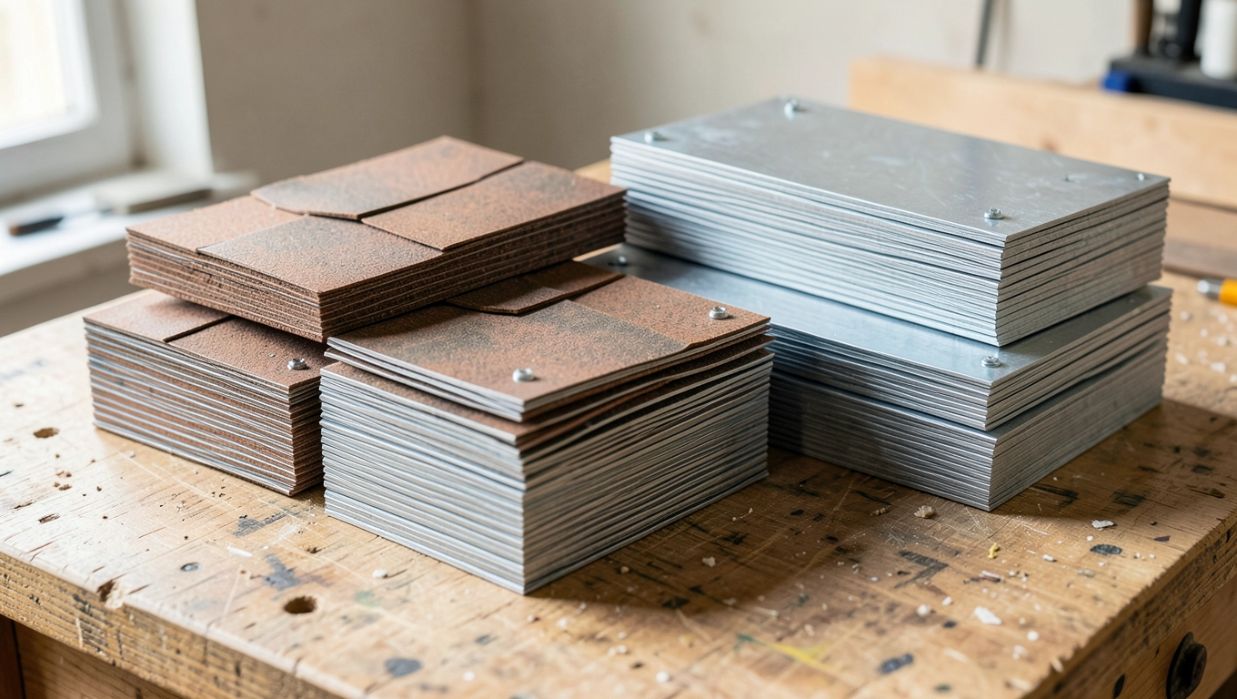 Ilość materiałów dach jednospadowy