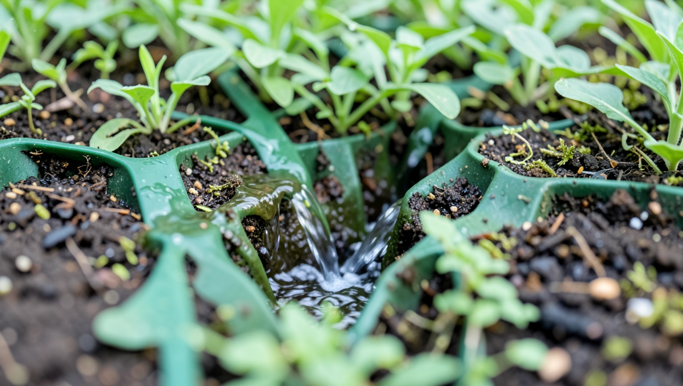 Jak działa drenaż maty dach zielony