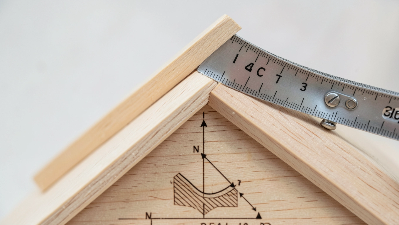 jak obliczyć kąt nachylenia dachu dwuspadowego