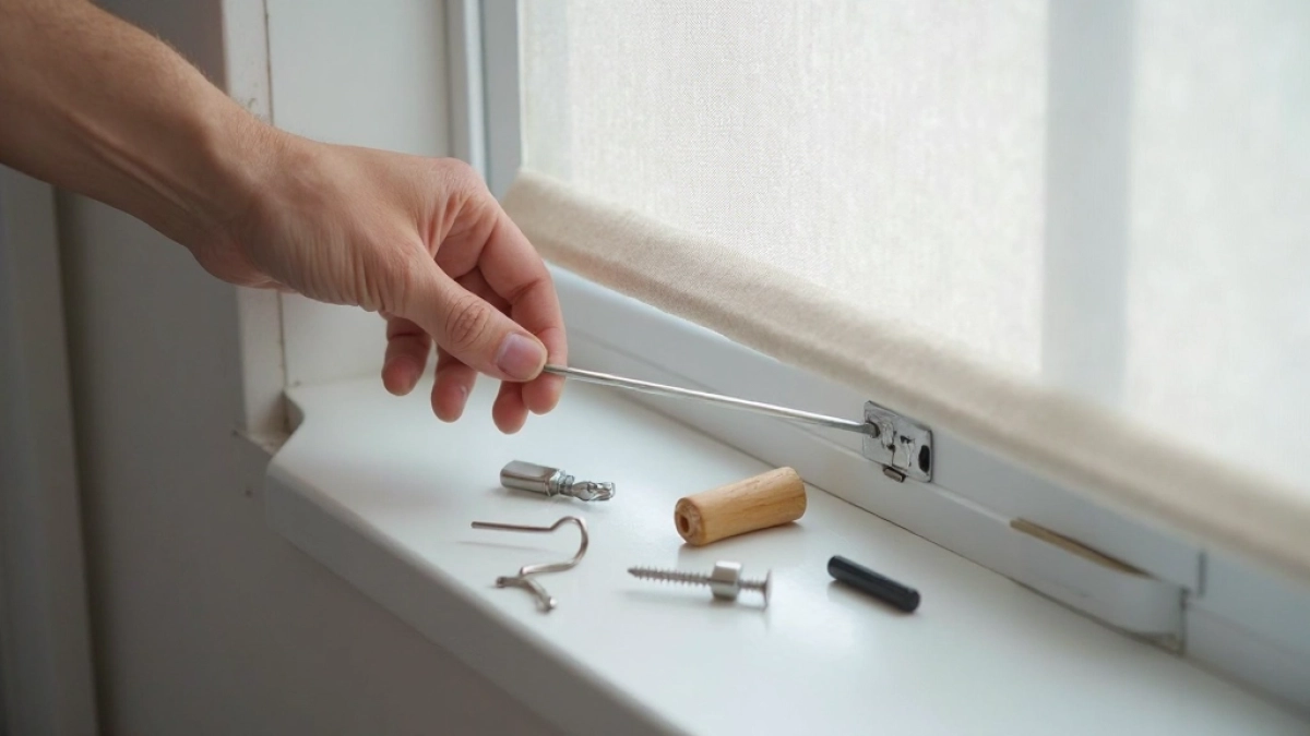 Jak zdemontować roletę wewnętrzną