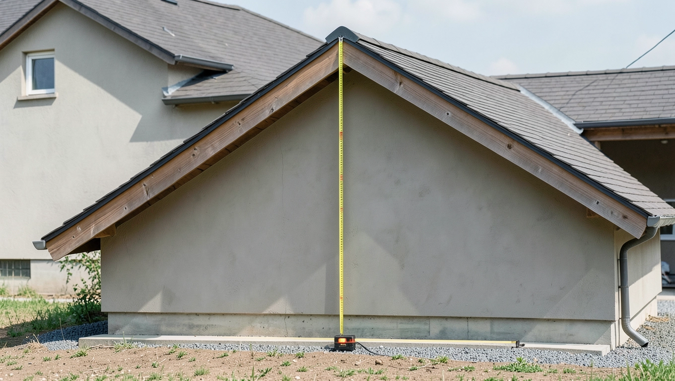 Jak zmierzyć wymiary dachu dwuspadowego