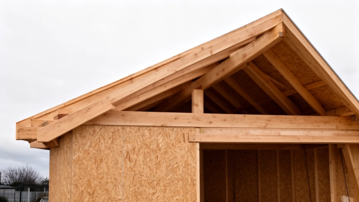 jak zrobić konstrukcje dachu jednospadowego