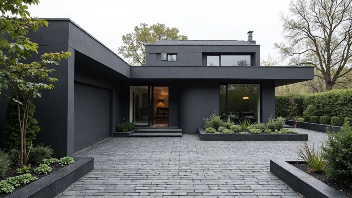 jaka kostka brukowa do antracytowego dachu