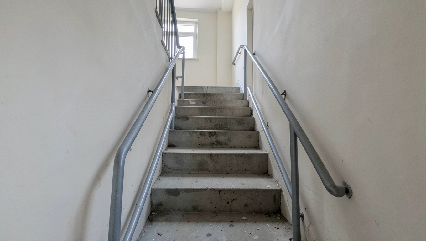 Klatka schodowa we wspólnocie mieszkaniowej