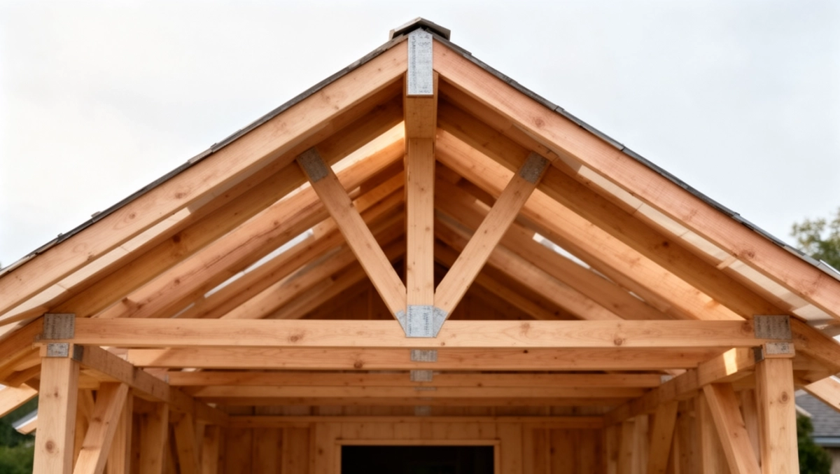 konstrukcja dachu dwuspadowego