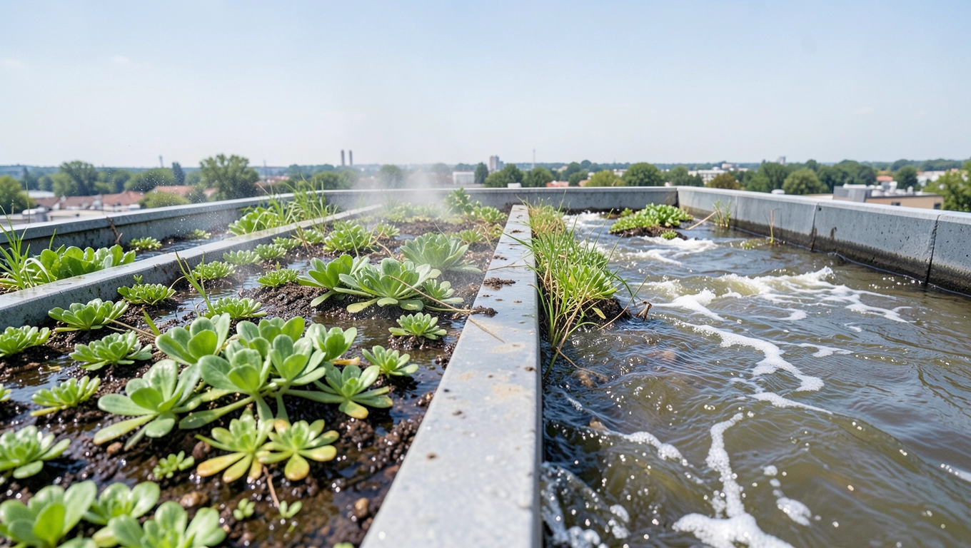 Korzyści środowiskowe systemów dachów zielonych