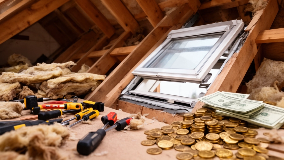koszt montażu okna dachowego