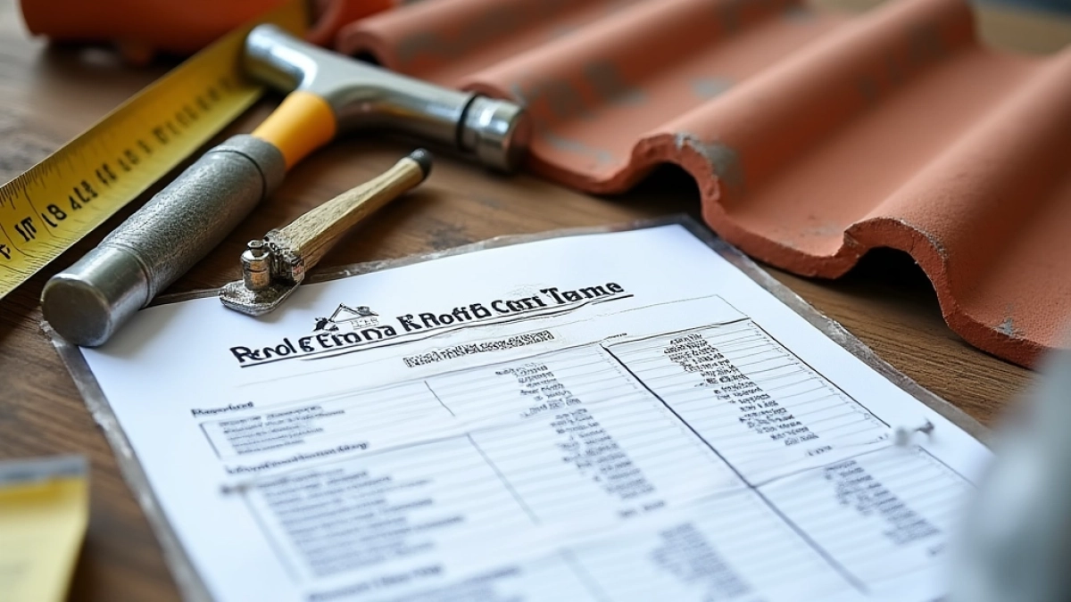 kosztorys remontu dachu wzór