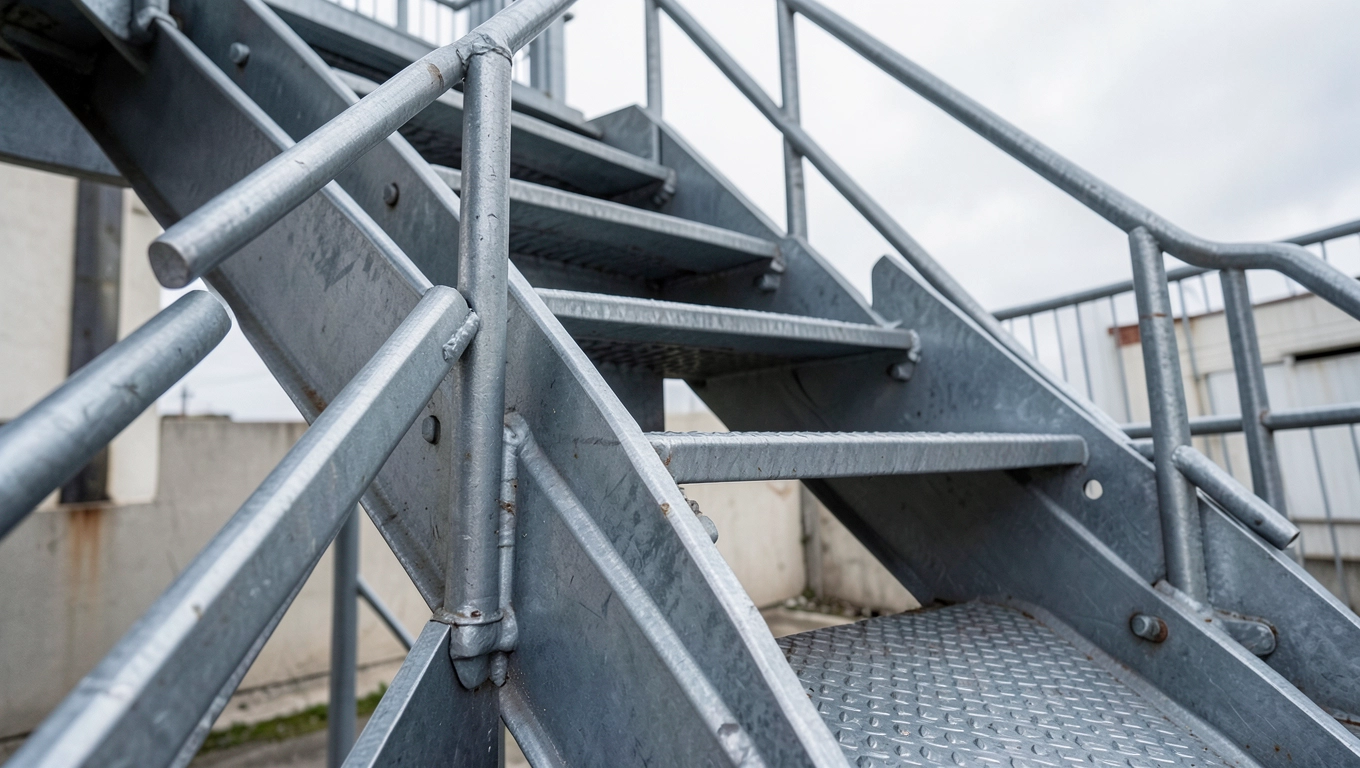 Materiały i konstrukcja schodów ewakuacyjnych