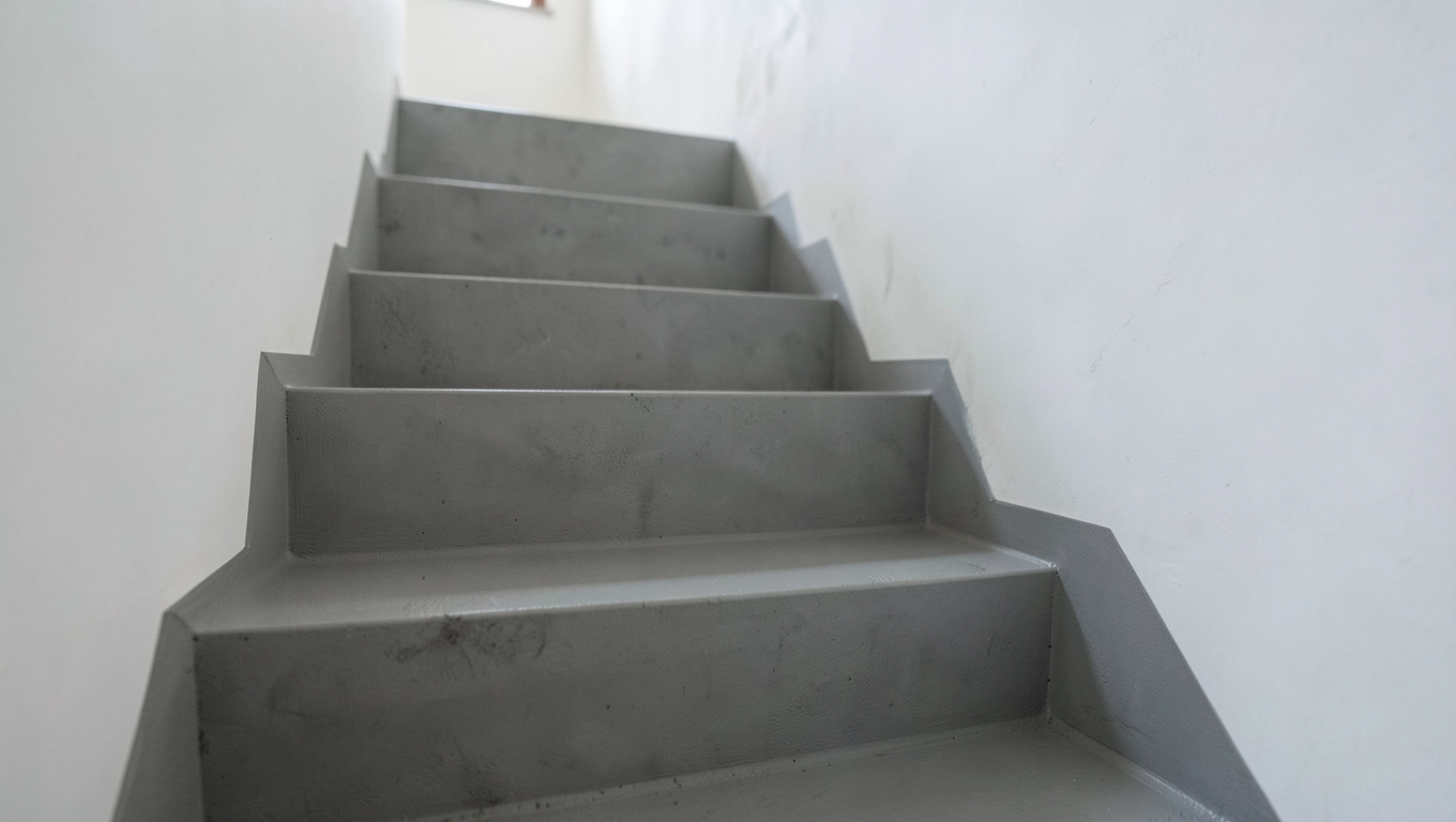 Mikrocement na schody wewnętrzne
