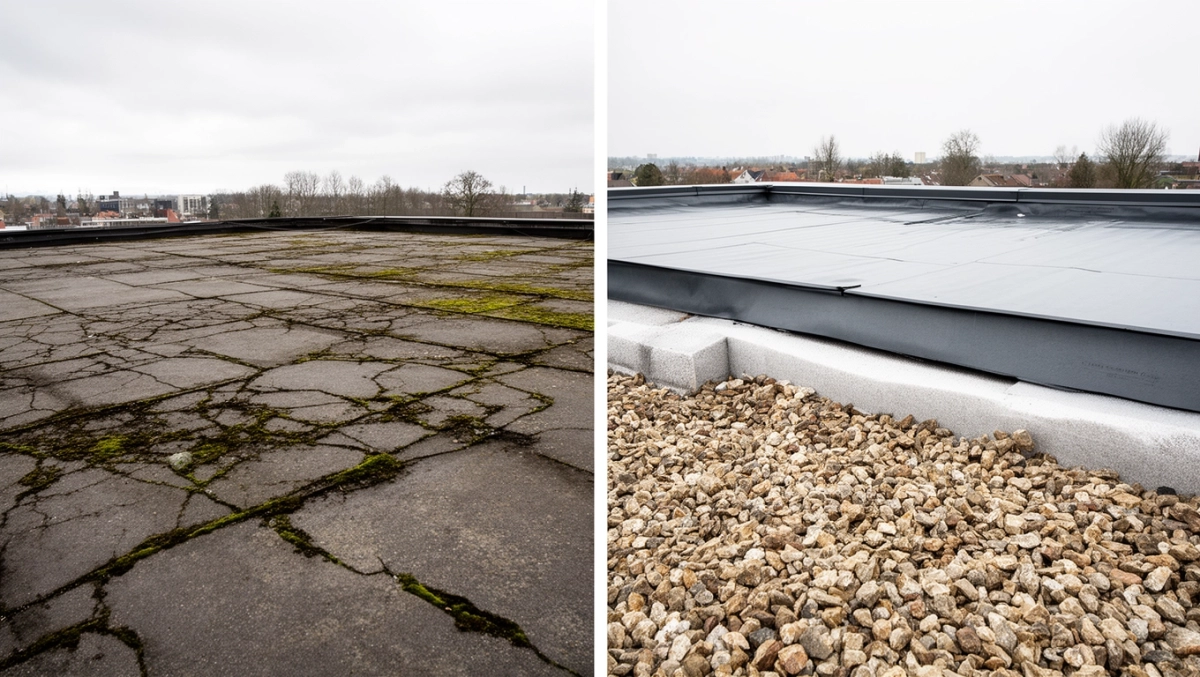 modernizacja dachu płaskiego