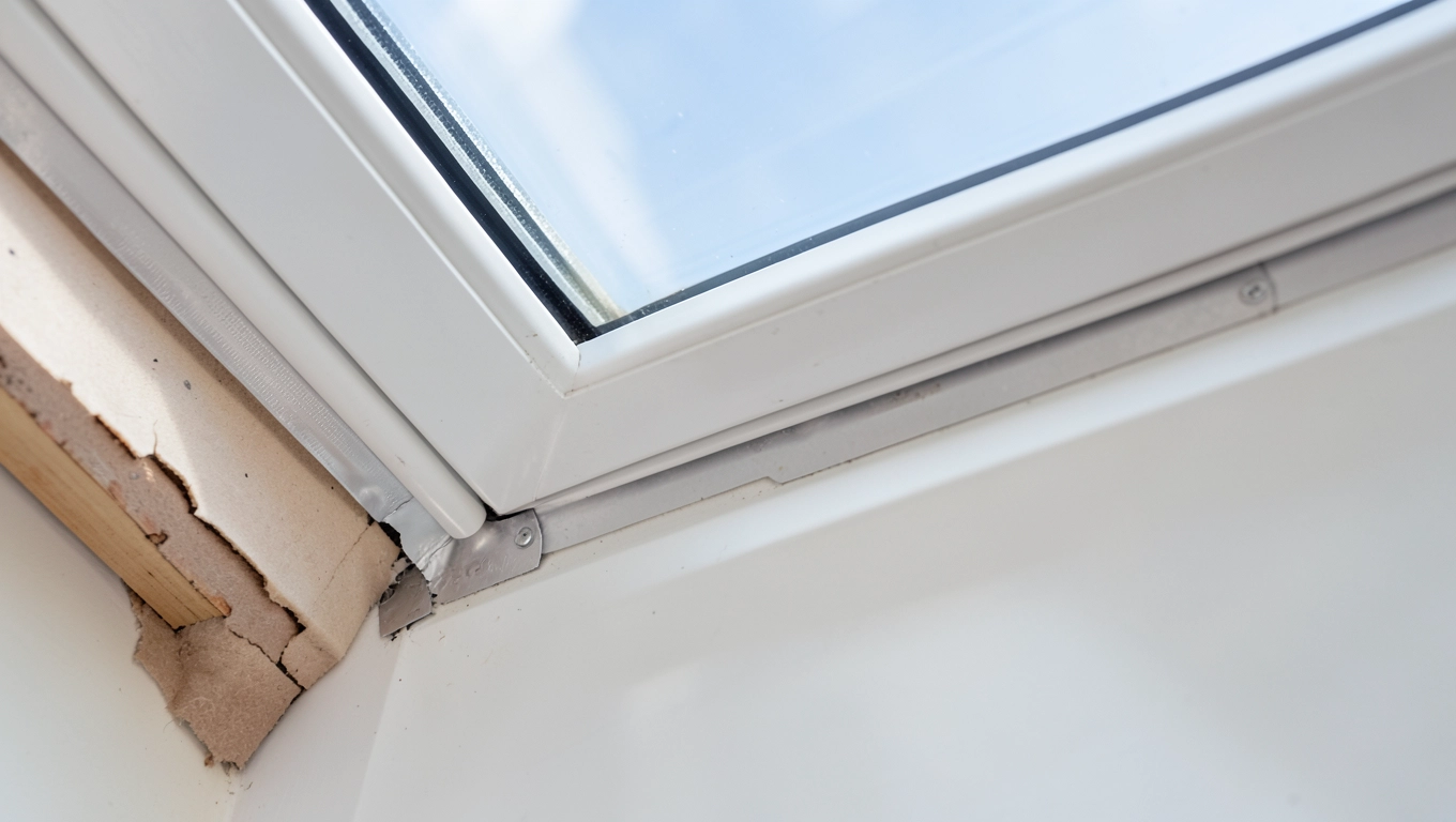 Obróbka okna dachowego