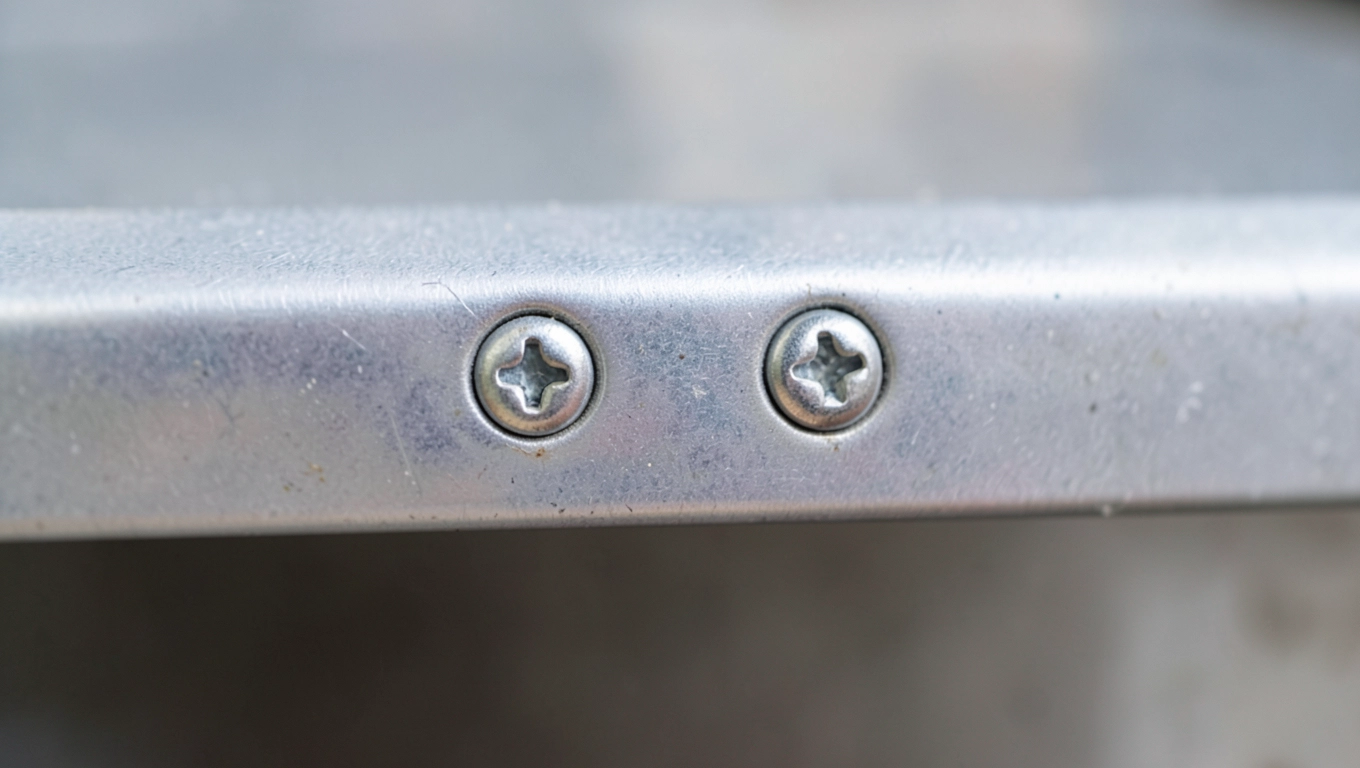 Otwarcie skrzynki na śruby lub zatrzaski