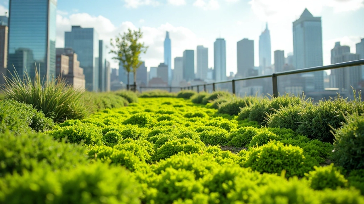 pielęgnacja zielonego dachu