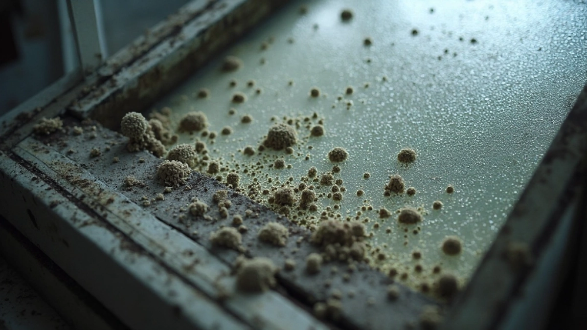 Pleśń na oknach dachowych jak usunąć