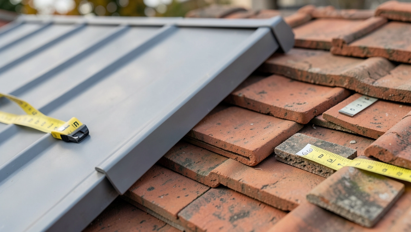 Pokrycie dachowe dwuspadowego - kalkulacja