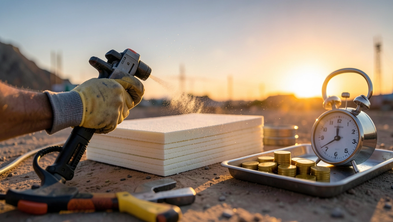 Porównanie kosztów robocizny i materiałów