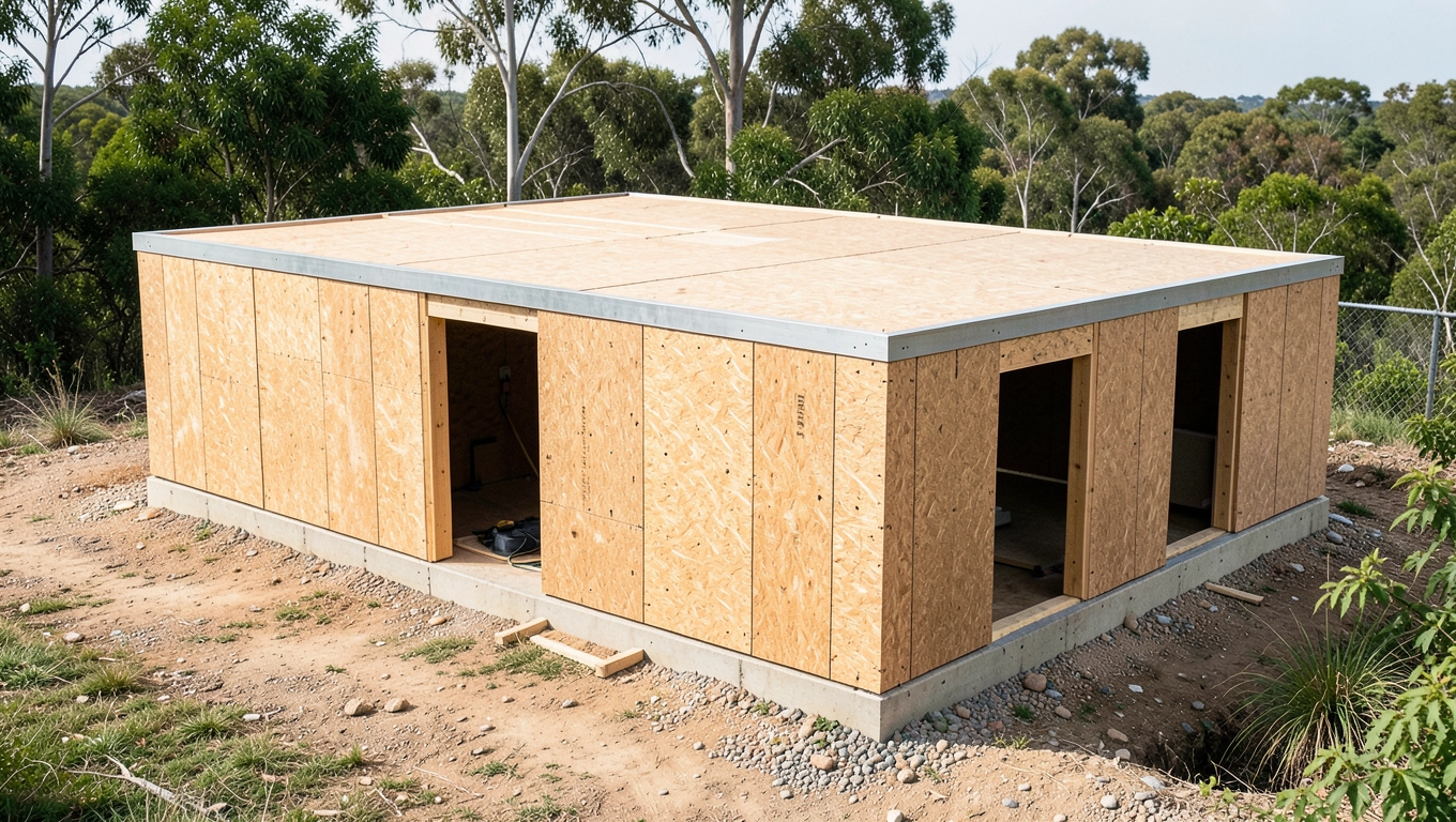 Prefabrykaty w domach parterowych z płaskim dachem