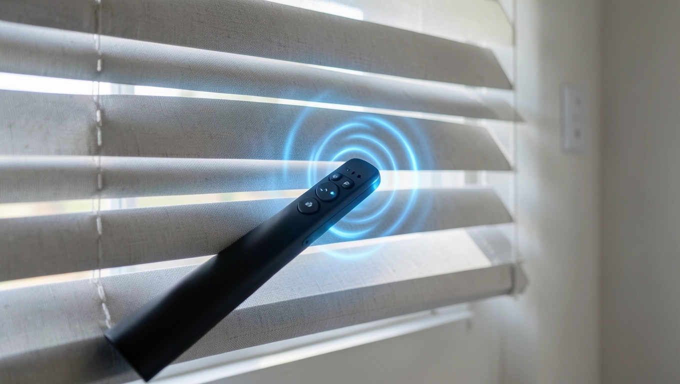 Radiowe sterowanie roletą dzień noc