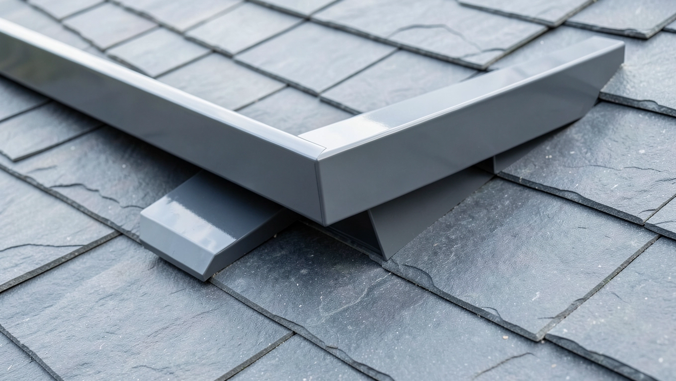 RAL 7016 idealny kolor rynny do dachu antracytowego