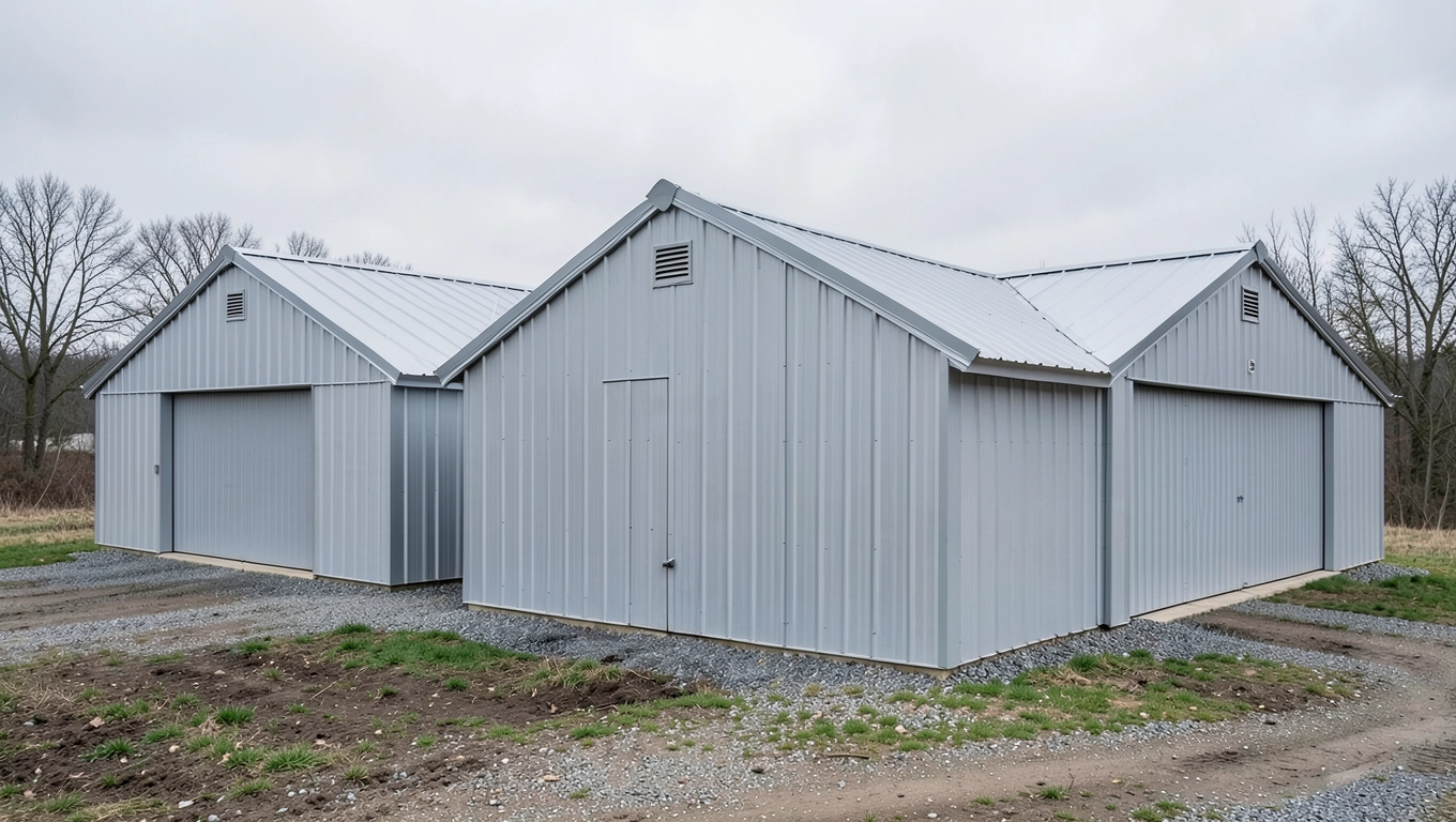 rodzaje dachów jednospadowych w blaszakach