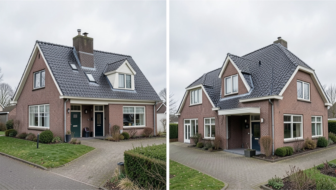 Rodzaje dachów wielospadowych w domu parterowym