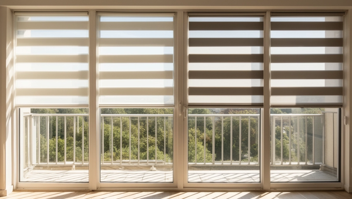 Roleta dzień noc na drzwi balkonowe