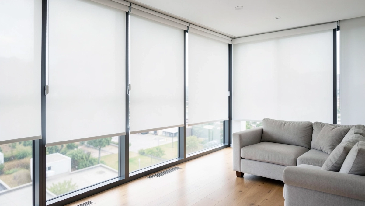 Rolety wewnętrzne na duże okna