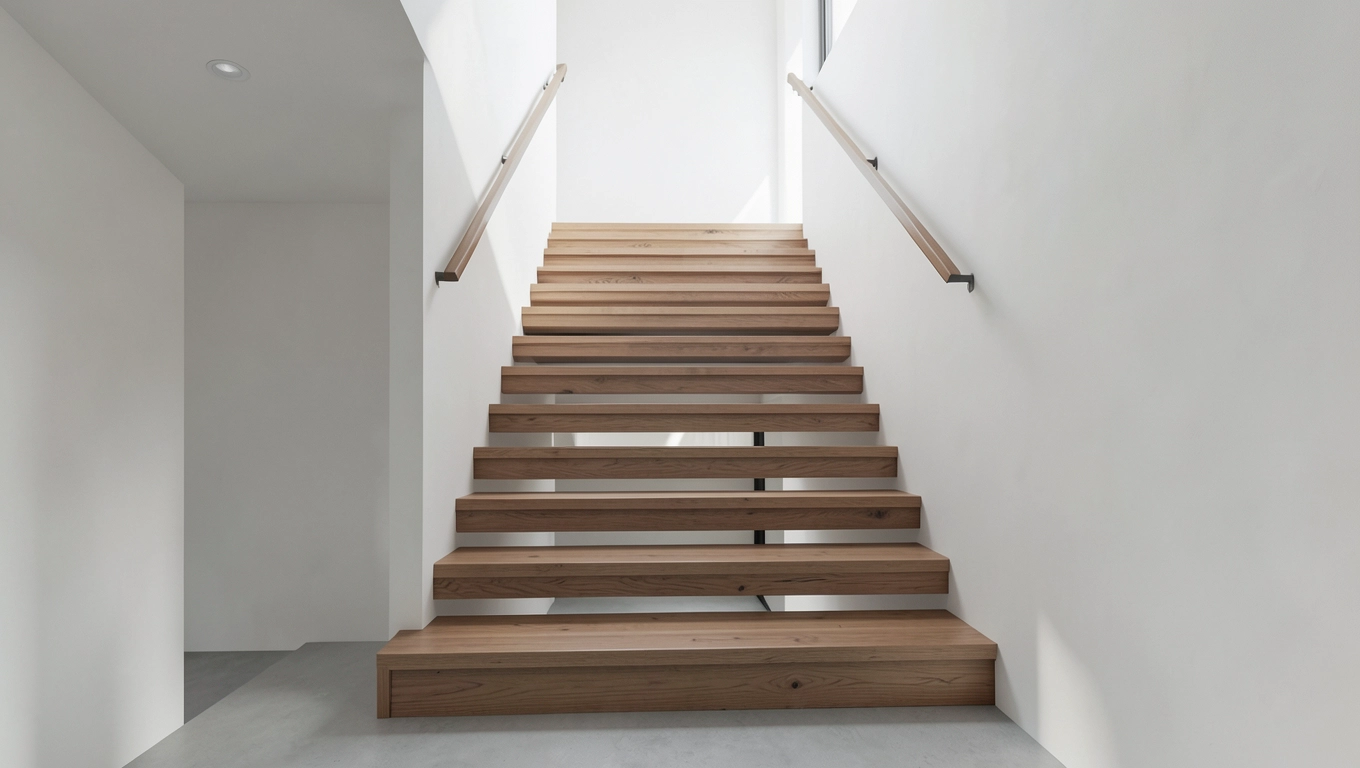 Schody dwubiegowe - projekt online