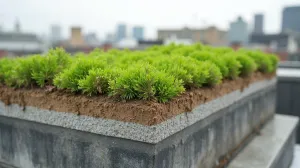 budowa zielonego dachu