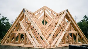 Co ile krokwie na dachu dwuspadowym