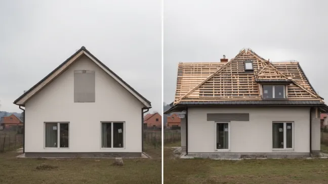 czy dach czterospadowy jest droższy od dwuspadowego