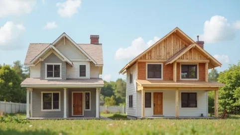 czy płaski dach jest tańszy