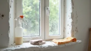 Czym wyczyścić okna po tynkowaniu
