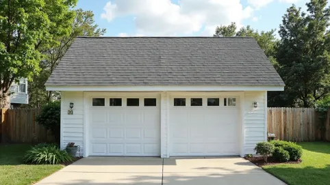 dach garażu jednospadowy