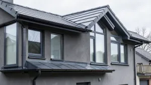 Dach i okna antracyt jaka elewacja
