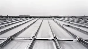 dach płaski blacha trapezowa