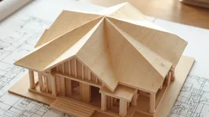 dach wielospadowy rzut