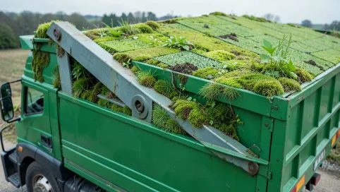 Dach Zielony Ciężar
